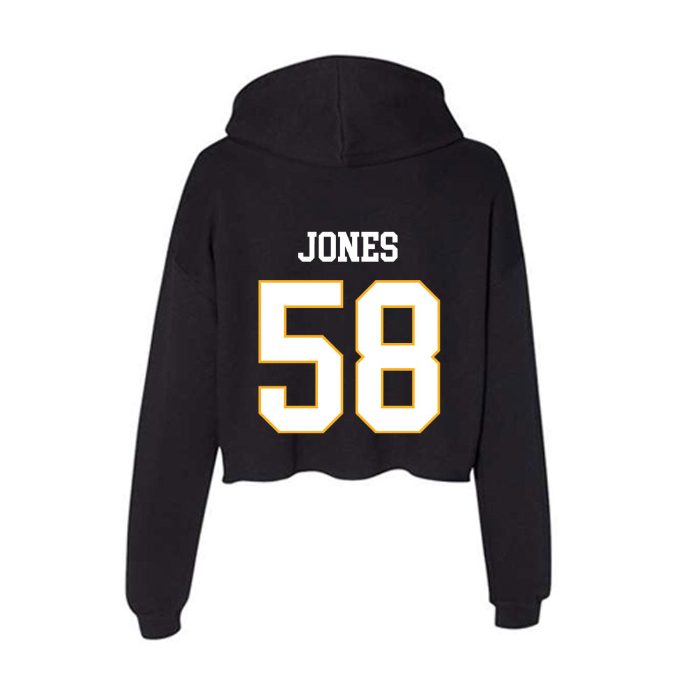Kennesaw - NCAA Football : Mike Jones - Women's Crop Fleece Hoodie-1