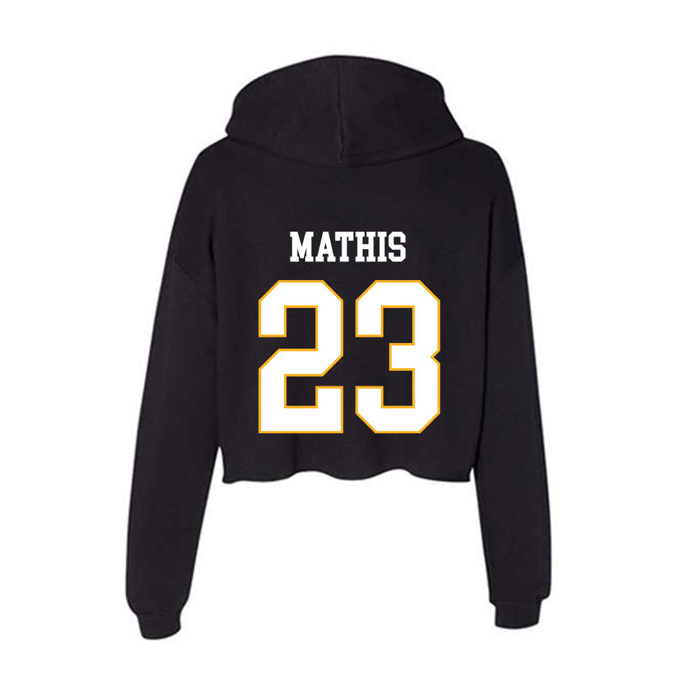 Kennesaw - NCAA Football : Jonathan Mathis - Women's Crop Fleece Hoodie-1