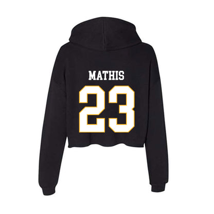 Kennesaw - NCAA Football : Jonathan Mathis - Women's Crop Fleece Hoodie-1
