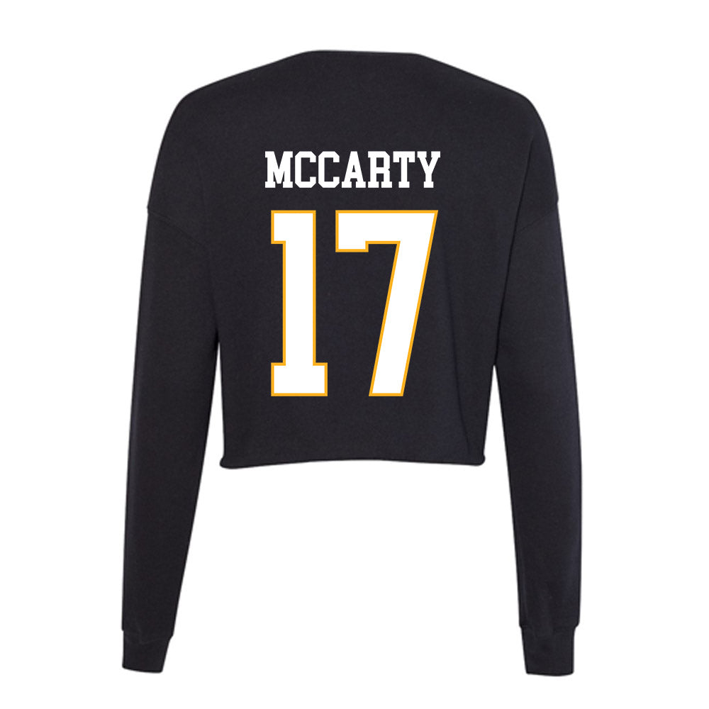 Kennesaw - NCAA Football : Cole McCarty - Women's Cropped Crew Fleece-1