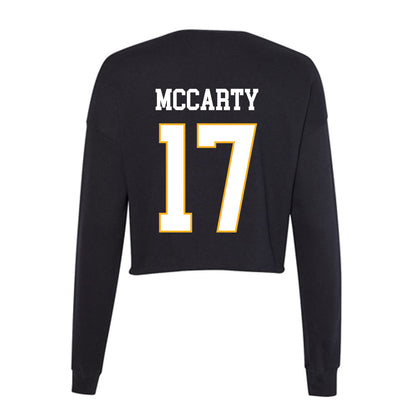 Kennesaw - NCAA Football : Cole McCarty - Women's Cropped Crew Fleece-1