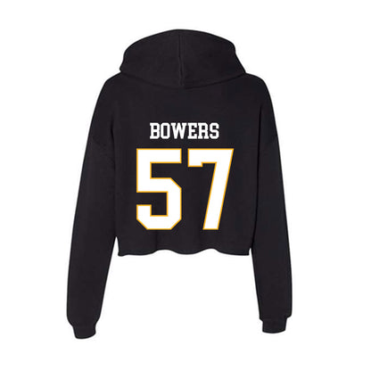 Kennesaw - NCAA Football : Mason Bowers - Women's Crop Fleece Hoodie-1