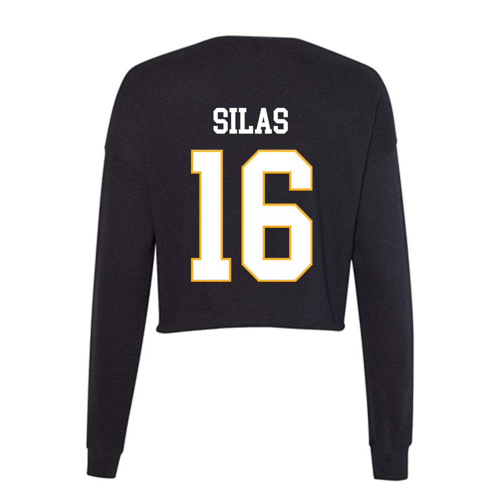 Kennesaw - NCAA Football : Juan Silas - Women's Cropped Crew Fleece-1