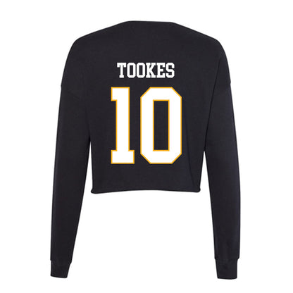 Kennesaw - NCAA Football : Ethan Tookes - Women's Cropped Crew Fleece-1