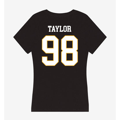 Kennesaw - NCAA Football : RJ Taylor - Women's V-Neck T-Shirt-1