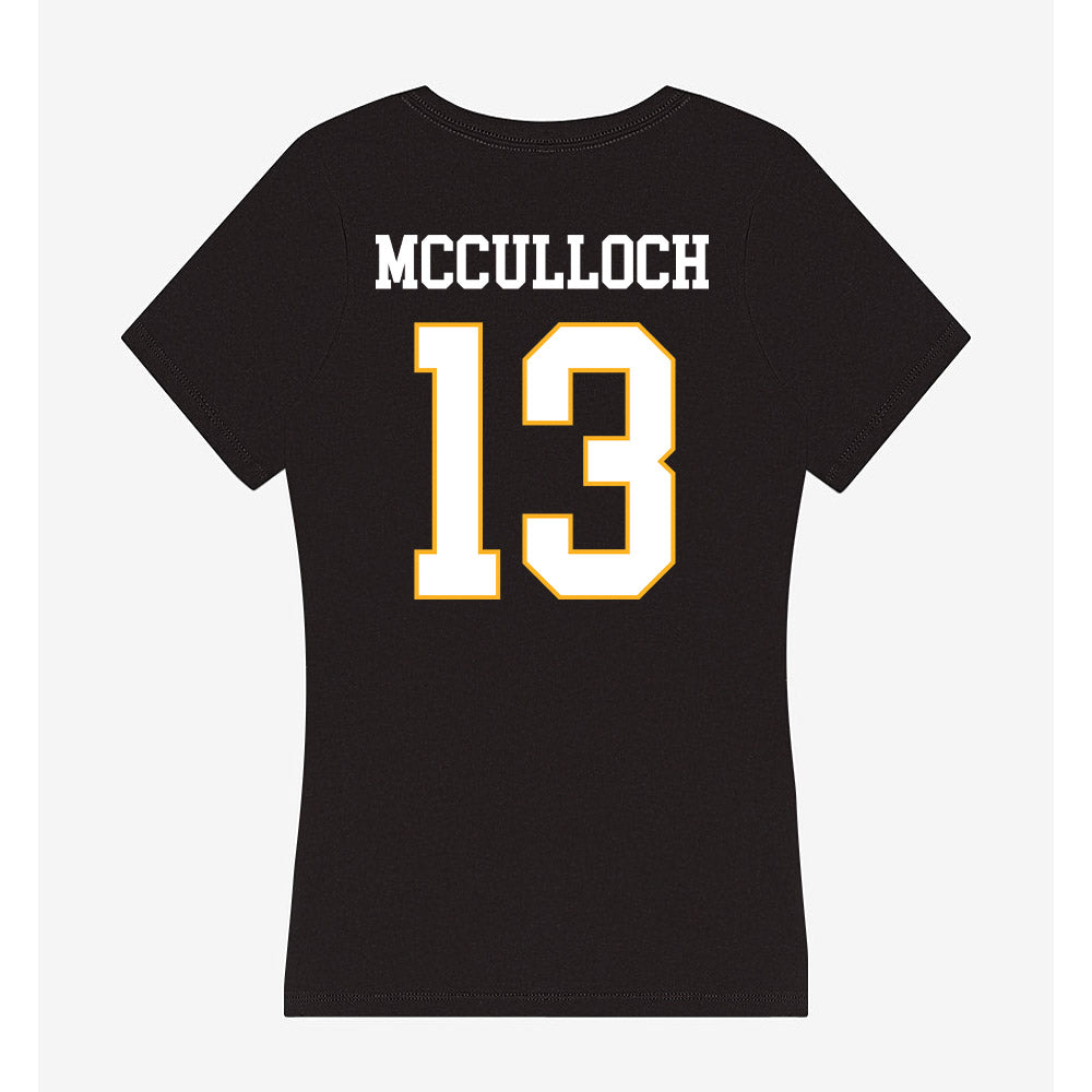 Kennesaw - NCAA Women's Soccer : Paris McCulloch - Women's V-Neck T-Shirt-1