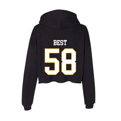 Kennesaw - NCAA Football : Brandon Best - Women's Crop Fleece Hoodie-1