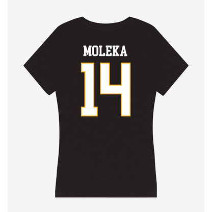 Kennesaw - NCAA Women's Soccer : Naomi Moleka - Women's V-Neck T-Shirt-1