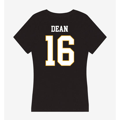 Kennesaw - NCAA Football : NaVelle Dean - Women's V-Neck T-Shirt-1