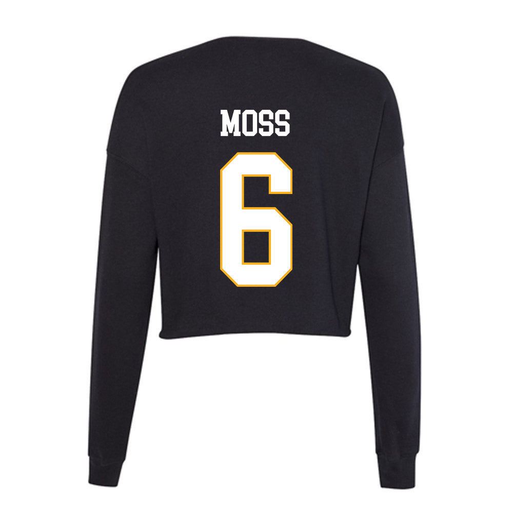 Kennesaw - NCAA Football : Christian Moss - Women's Cropped Crew Fleece-1