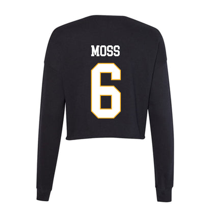Kennesaw - NCAA Football : Christian Moss - Women's Cropped Crew Fleece-1