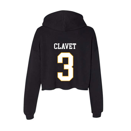 Kennesaw - NCAA Baseball : Anthony Clavet - Women's Crop Fleece Hoodie-1