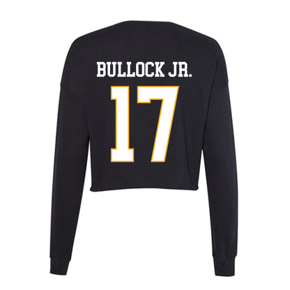 Kennesaw - NCAA Football : Gerard Bullock Jr. - Women's Cropped Crew Fleece-1