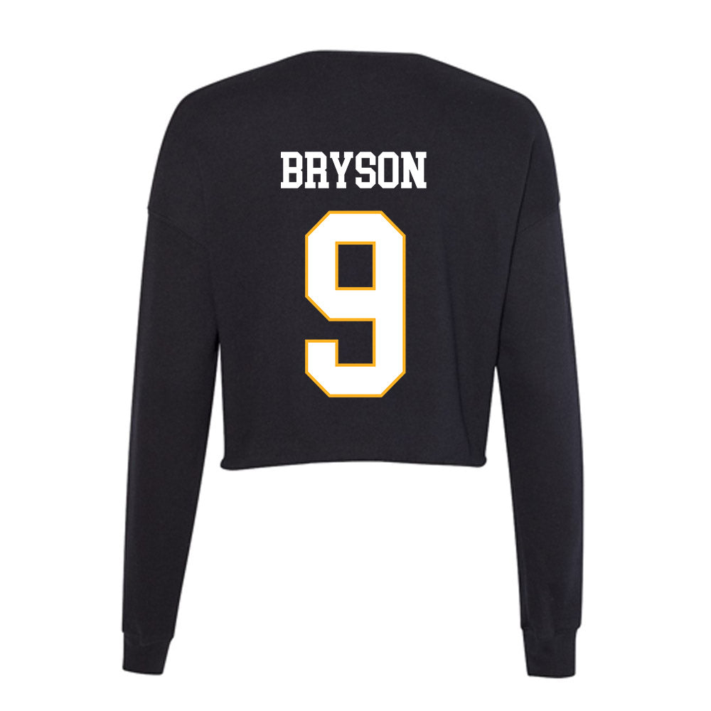 Kennesaw - NCAA Football : Davis Bryson - Women's Cropped Crew Fleece-1