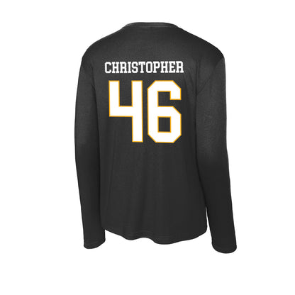 Kennesaw - NCAA Football : Tywon Christopher - Activewear Long Sleeve T-Shirt-1