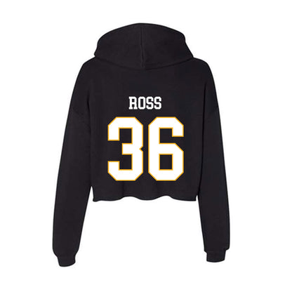 Kennesaw - NCAA Football : Devin Ross - Women's Crop Fleece Hoodie-1