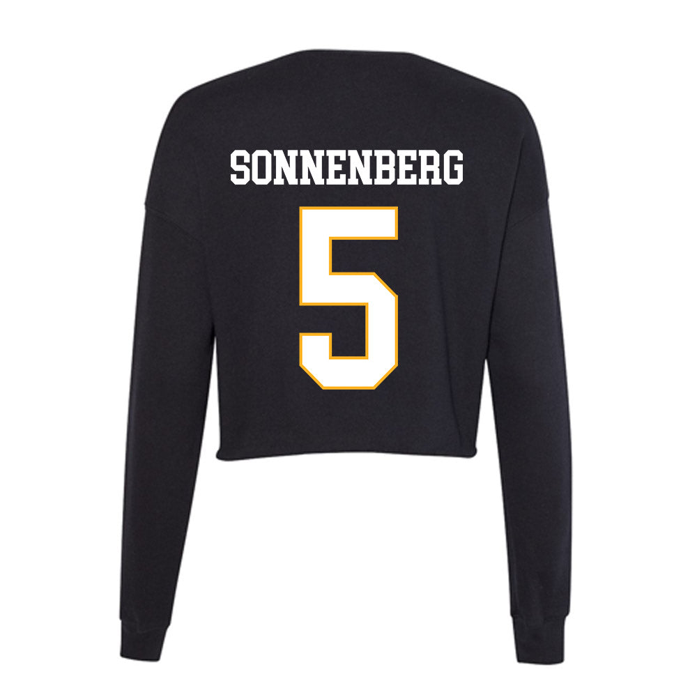 Kennesaw - NCAA Women's Volleyball : Elayna Sonnenberg - Women's Cropped Crew Fleece-1