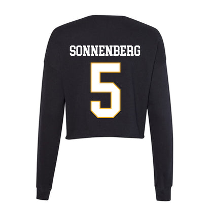 Kennesaw - NCAA Women's Volleyball : Elayna Sonnenberg - Women's Cropped Crew Fleece-1