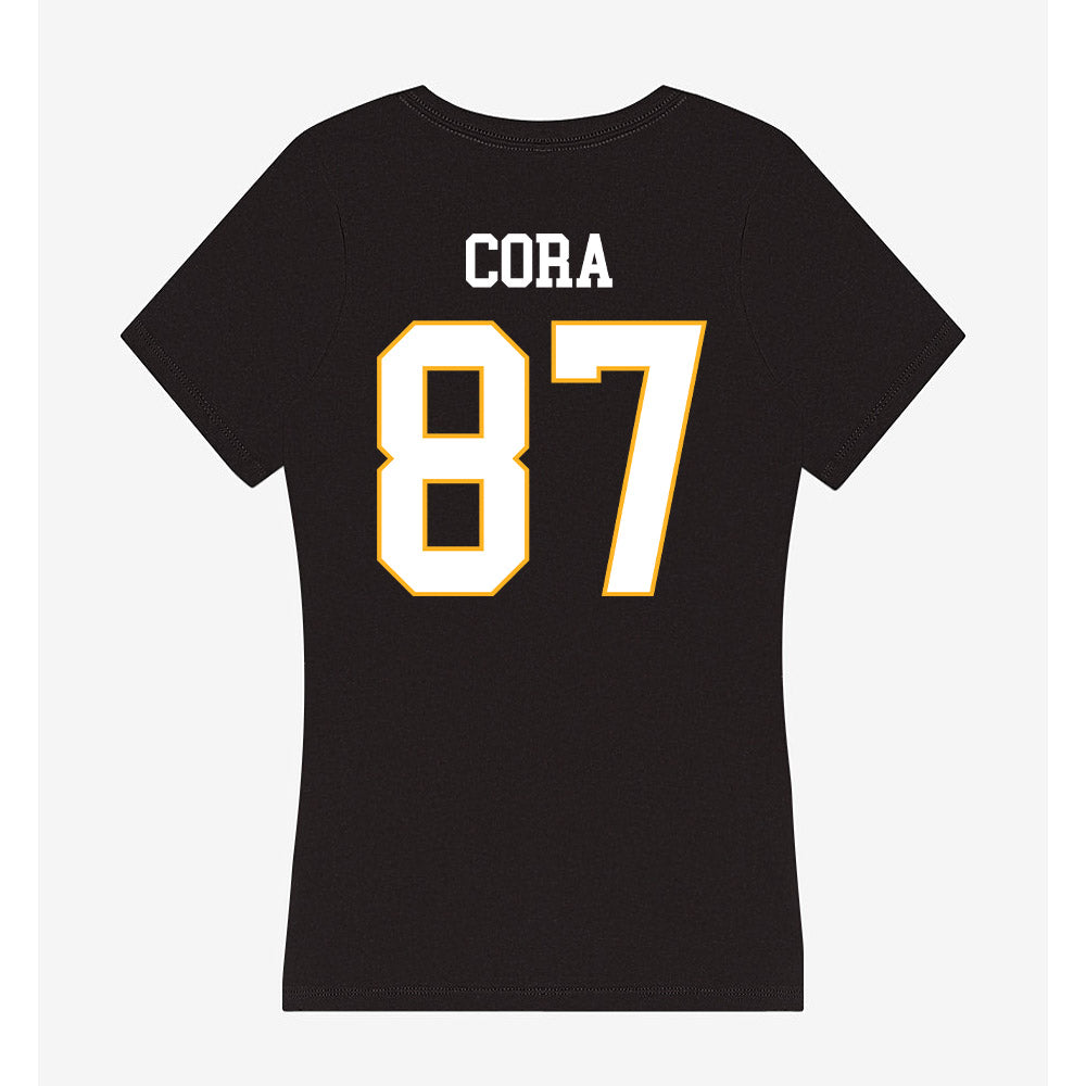Kennesaw - NCAA Football : Jayce Cora - Women's V-Neck T-Shirt-1