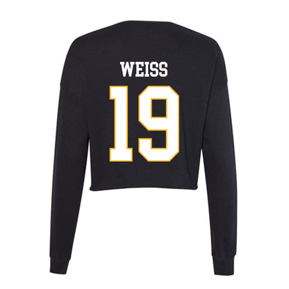 Kennesaw - NCAA Women's Lacrosse : Julia Weiss - Women's Cropped Crew Fleece-1