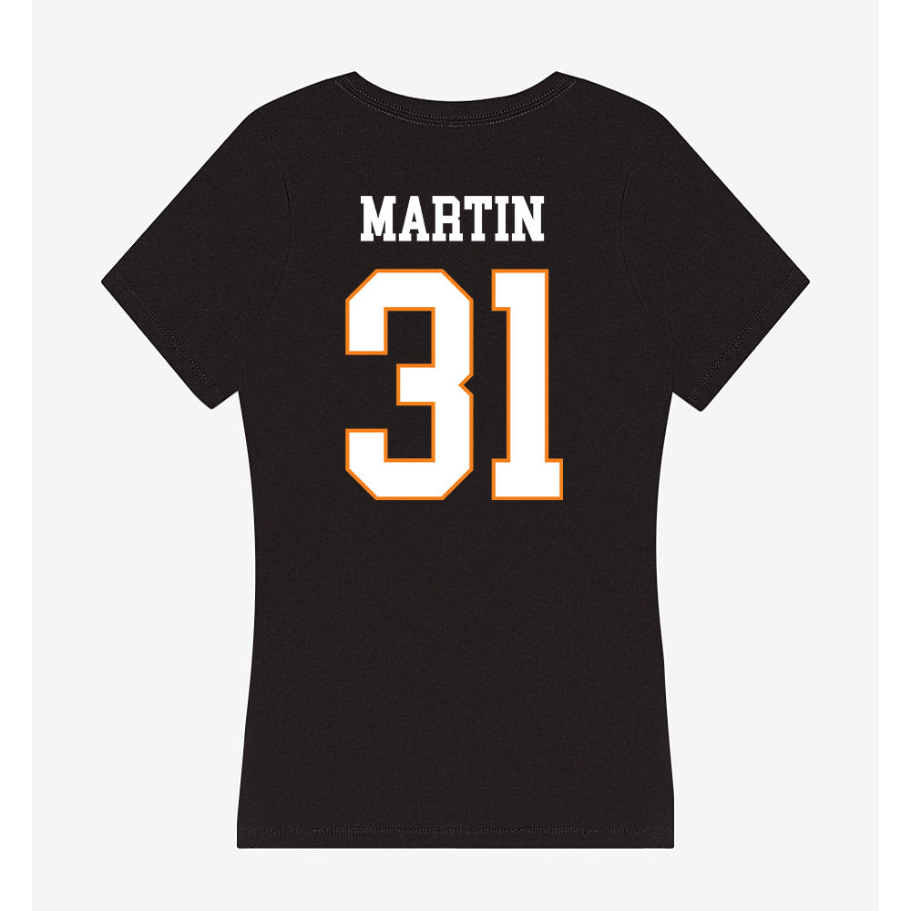 UT Martin - NCAA Baseball : Eli Martin - Women's V-Neck T-Shirt-1