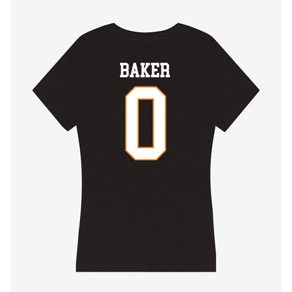 UT Martin - NCAA Football : O'Shae Baker - Women's V-Neck T-Shirt-1