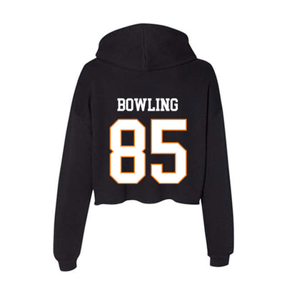 UT Martin - NCAA Football : Jaren Bowling - Women's Crop Fleece Hoodie-1