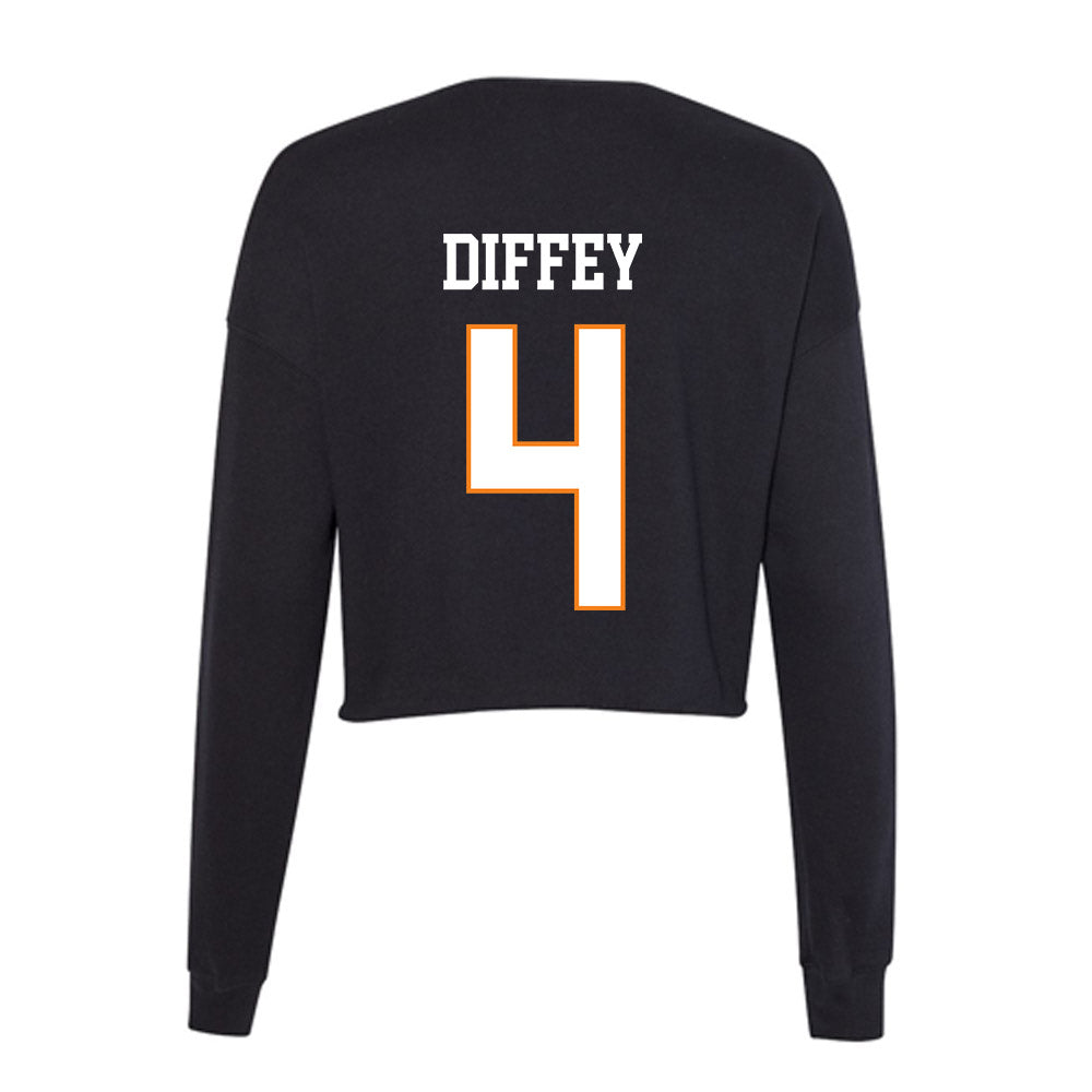 UT Martin - NCAA Baseball : Choyce Diffey - Women's Cropped Crew Fleece-1