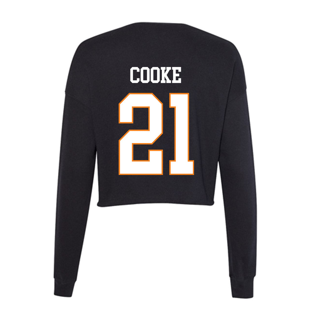 UT Martin - NCAA Baseball : Jackson Cooke - Women's Cropped Crew Fleece-1