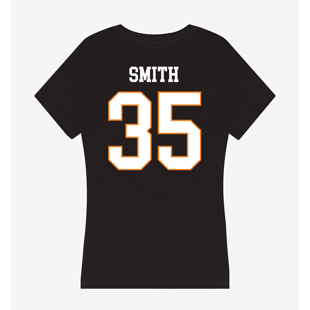 UT Martin - NCAA Baseball : Samuel Smith - Women's V-Neck T-Shirt-1