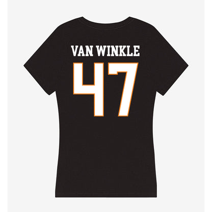 UT Martin - NCAA Football : Jaren Van Winkle - Women's V-Neck T-Shirt-1