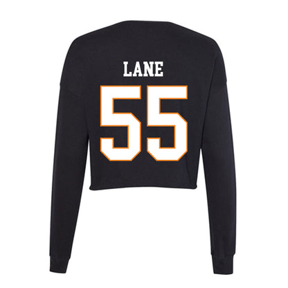 UT Martin - NCAA Football : Eric Lane - Women's Cropped Crew Fleece-1