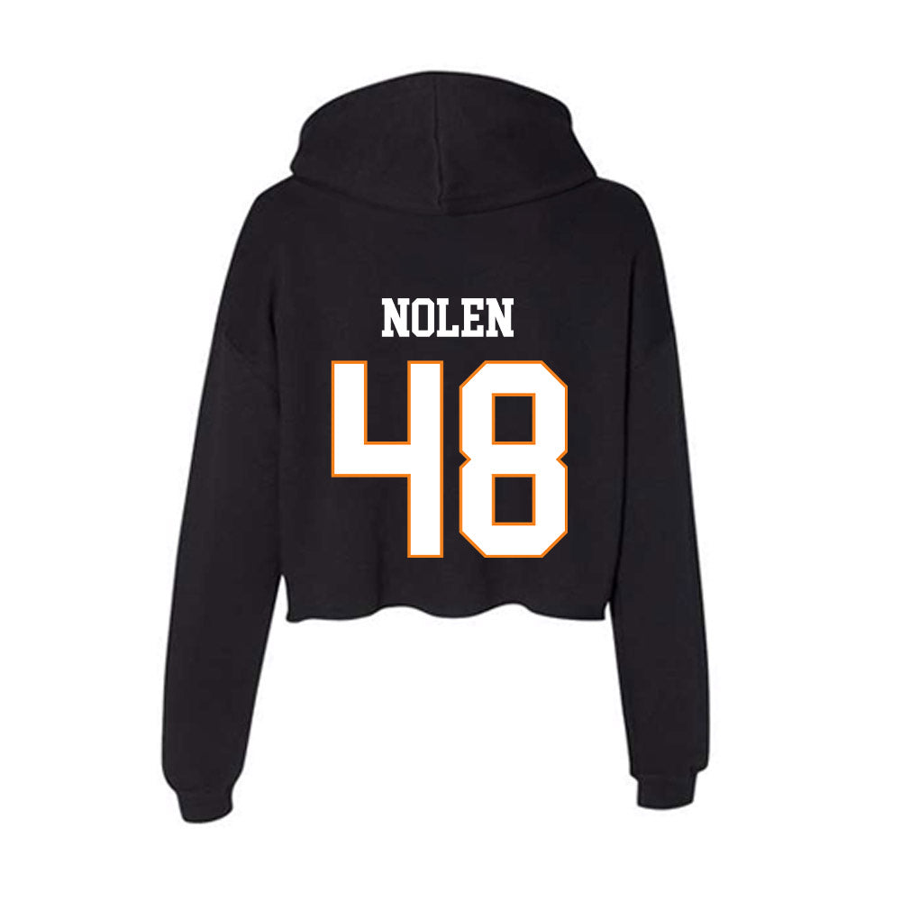 UT Martin - NCAA Football : Alex Nolen - Women's Crop Fleece Hoodie-1
