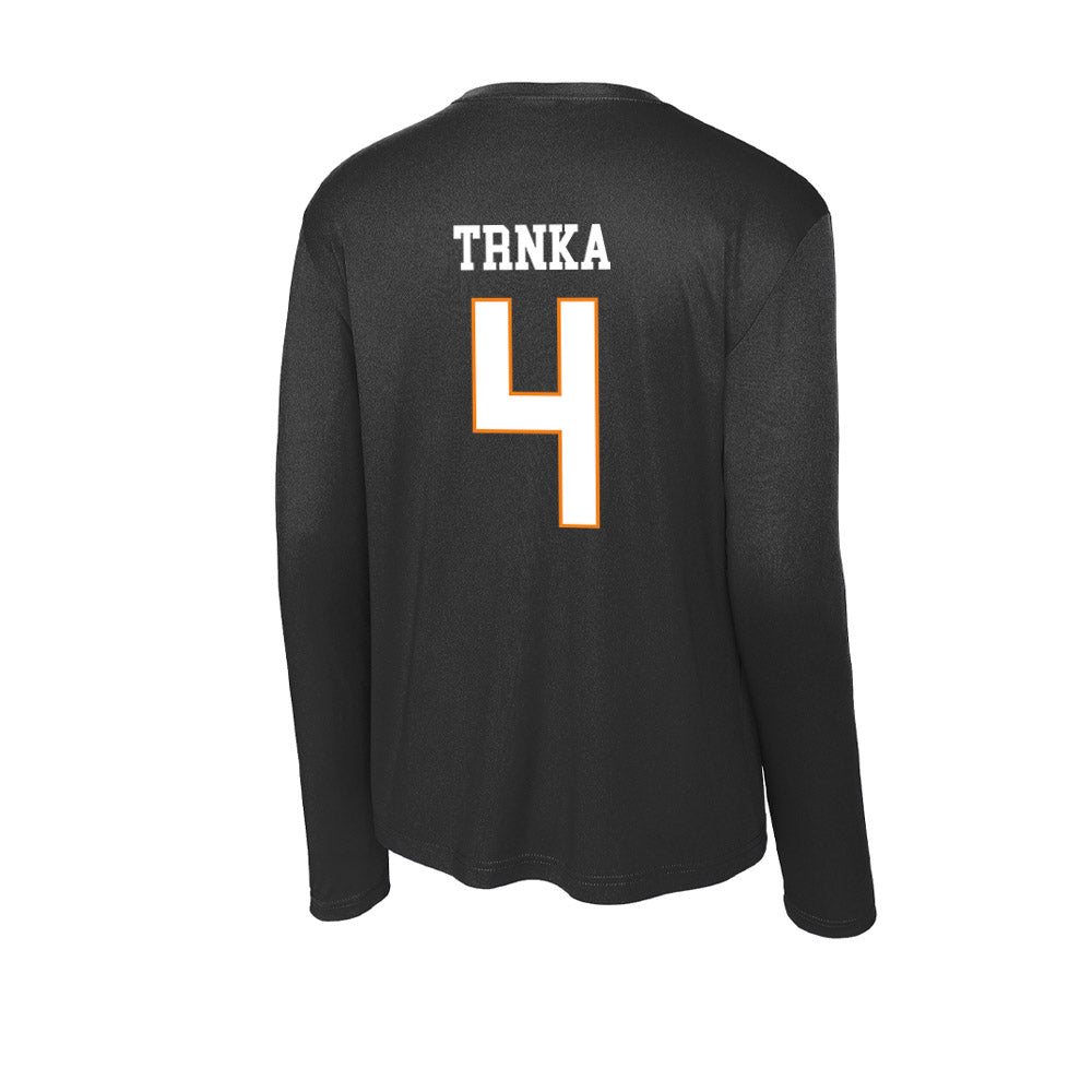 UT Martin - NCAA Men's Basketball : Afan Trnka - Activewear Long Sleeve T-Shirt-1