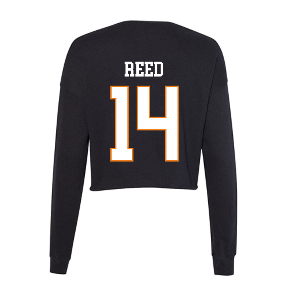 UT Martin - NCAA Baseball : Tucker Reed - Women's Cropped Crew Fleece-1