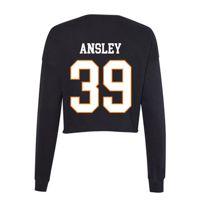 UT Martin - NCAA Football : Thomas Ansley - Women's Cropped Crew Fleece-1