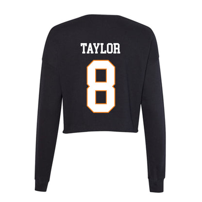 UT Martin - NCAA Baseball : Slade Taylor - Women's Cropped Crew Fleece-1