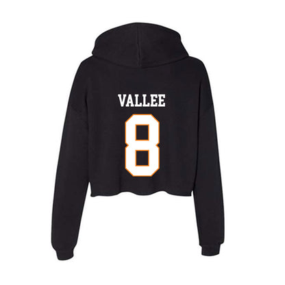 UT Martin - NCAA Women's Volleyball : Jenna Vallee - Women's Crop Fleece Hoodie-1