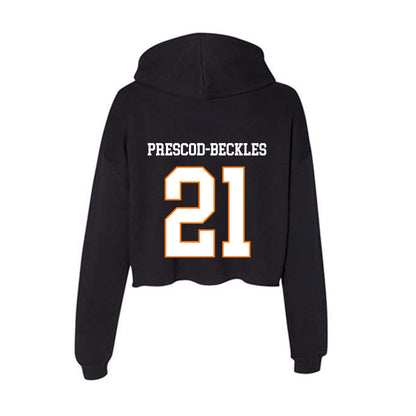 UT Martin - NCAA Women's Soccer : Nyeemah Prescod-Beckles - Women's Crop Fleece Hoodie-1