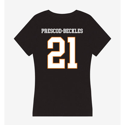 UT Martin - NCAA Women's Soccer : Nyeemah Prescod-Beckles - Women's V-Neck T-Shirt-1