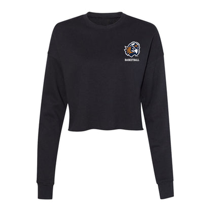 UT Martin - NCAA Men's Basketball : Andrija Bukumirovic - Women's Cropped Crew Fleece-0