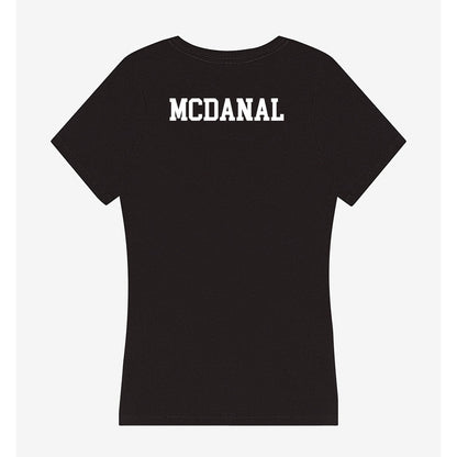 UAB - NCAA Women's Track & Field : Mya McDanal - Women's V-Neck T-Shirt-1