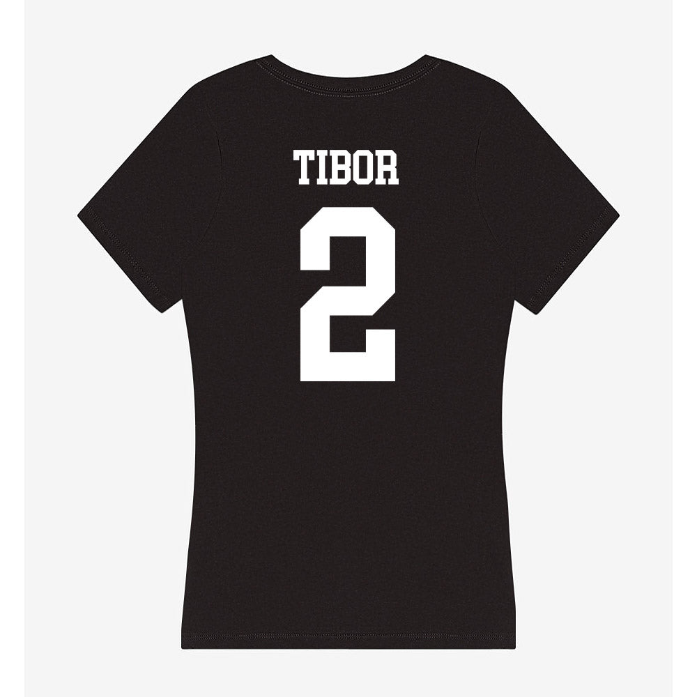 UCSD - NCAA Women's Soccer : Ava Tibor - Women's V-Neck T-Shirt-1