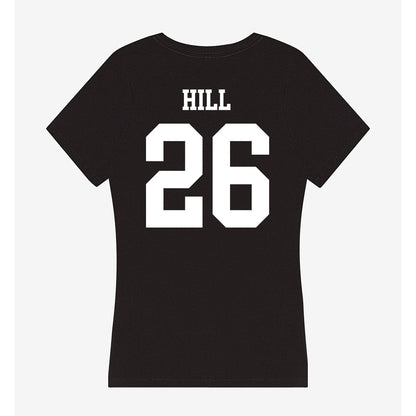 UCSD - NCAA Men's Soccer : Elliott Hill - Women's V-Neck T-Shirt-1