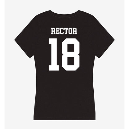UCSD - NCAA Baseball : Trevor Rector - Women's V-Neck T-Shirt-1