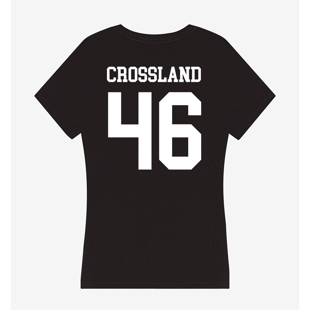 UCSD - NCAA Baseball : Michael Crossland - Women's V-Neck T-Shirt-1