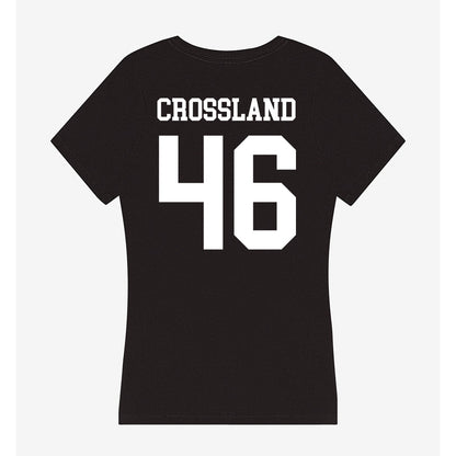 UCSD - NCAA Baseball : Michael Crossland - Women's V-Neck T-Shirt-1