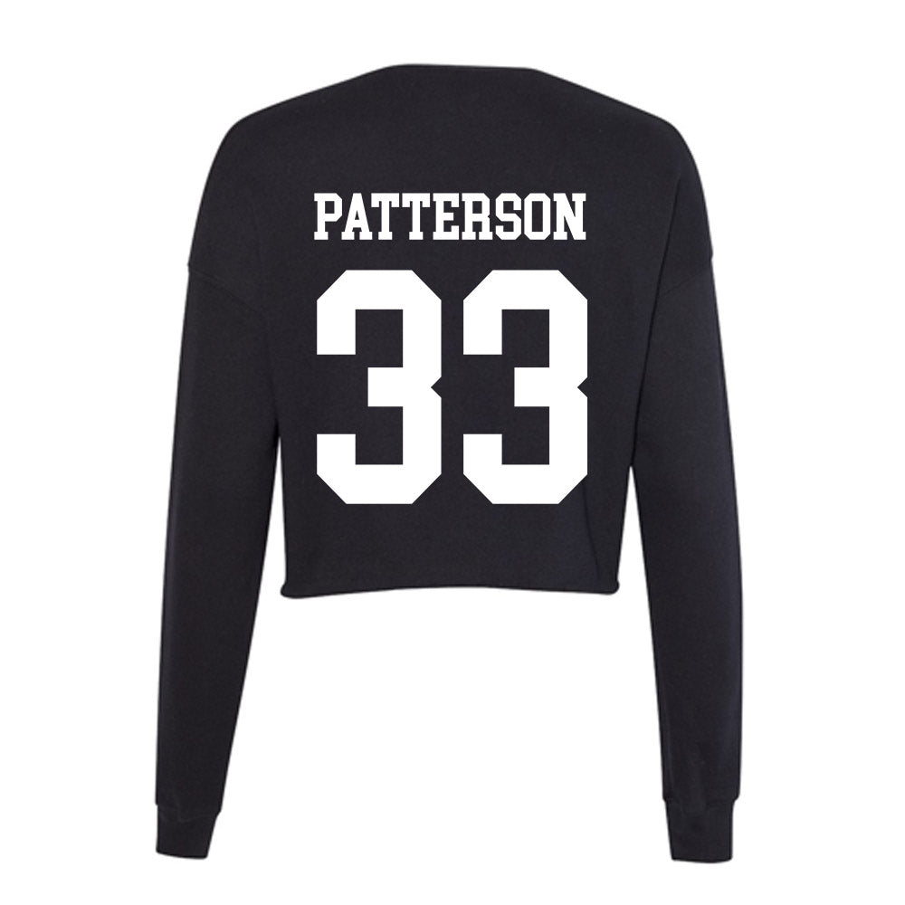 UCSD - NCAA Baseball : Garrett Patterson - Women's Cropped Crew Fleece-1