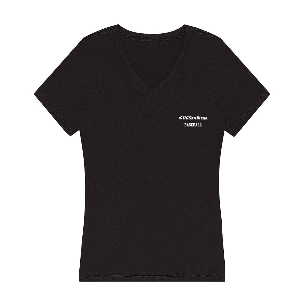 UCSD - NCAA Baseball : Matthew Dalquist - Women's V-Neck T-Shirt-0