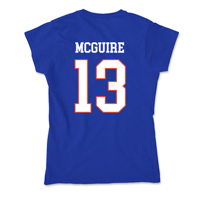 Boise State - NCAA Women's Soccer : Francesca McGuire - Soft Style Women’s T-Shirt-1